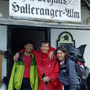 After our filling breakfast Käschpi and Alex arrive:they had: 1) a map 2) a good friend 3) but n o torch