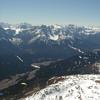 Blick auf die Dolomiten, über'm Thurntaler, click to enlarge